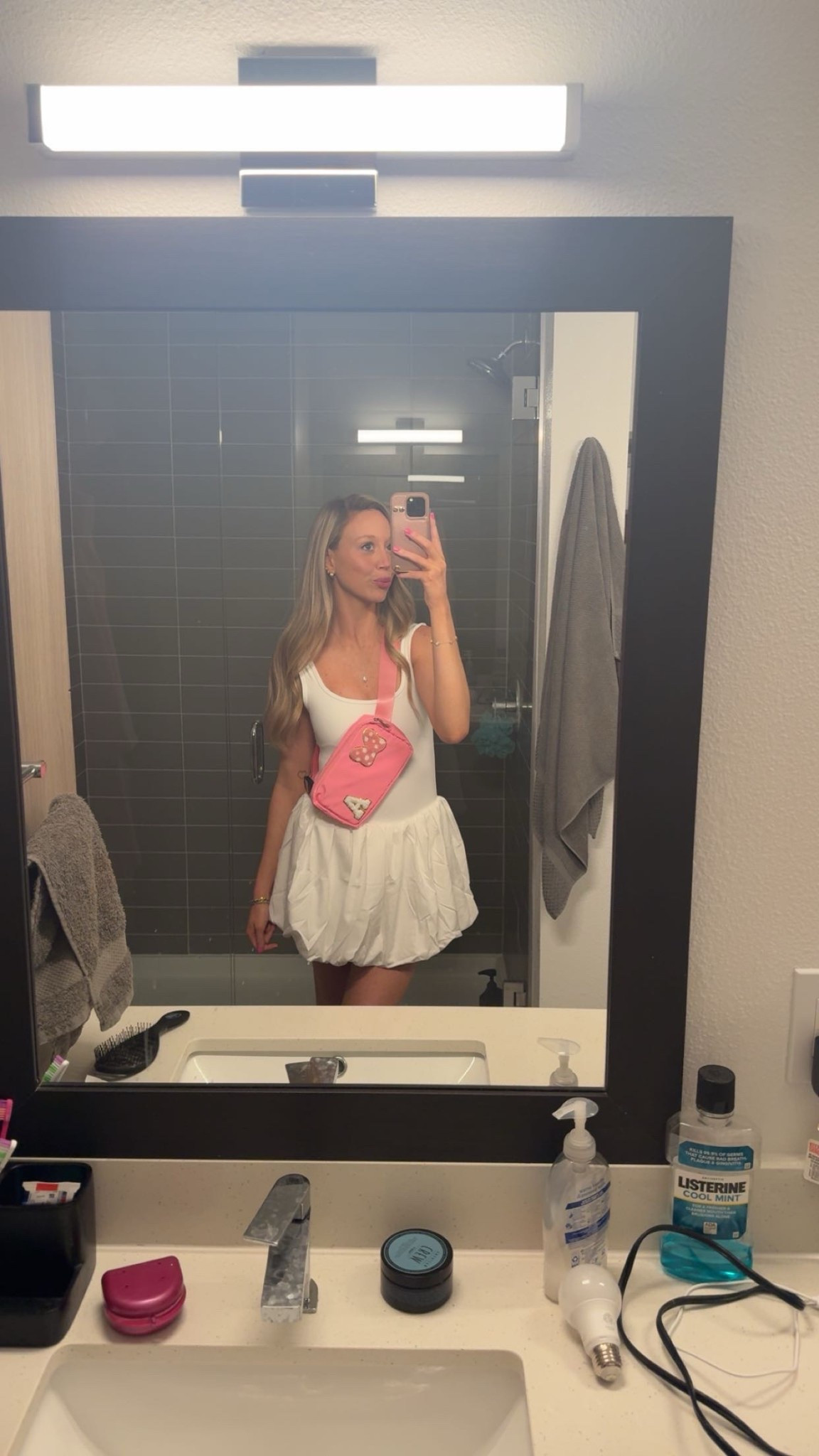 the best disney outfit!!! so comfy with built in shorts, wearing a small in the dress 

#LTKSeasonal #LTKFindsUnder50 #LTKActive