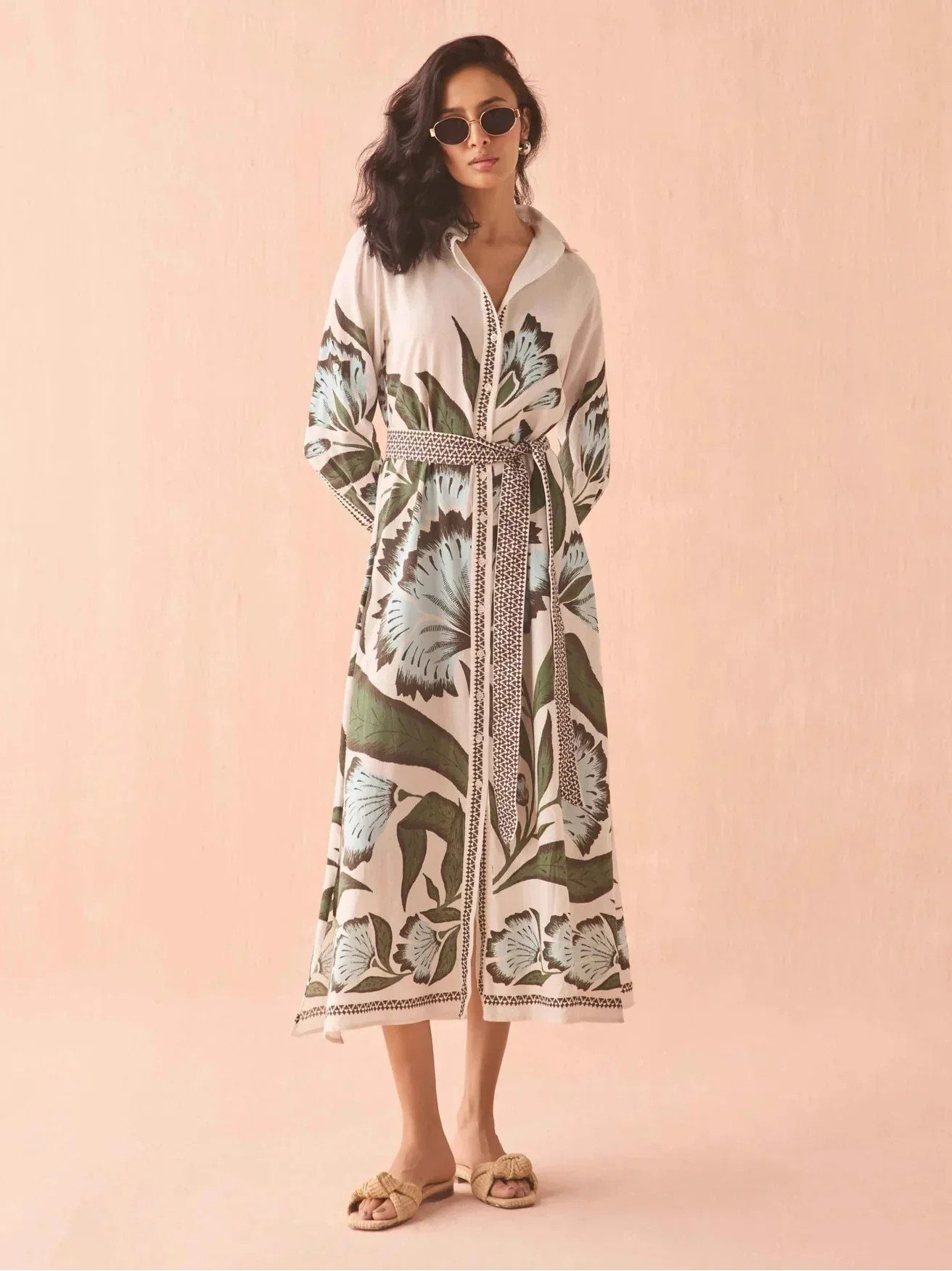 Emma Maxi Dress in Adelaide Shisho | Omika | Beau & Ro