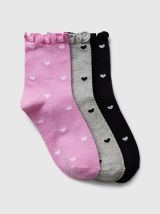 Kids Ruffle Crew Socks (3-Pack) | Gap (US)