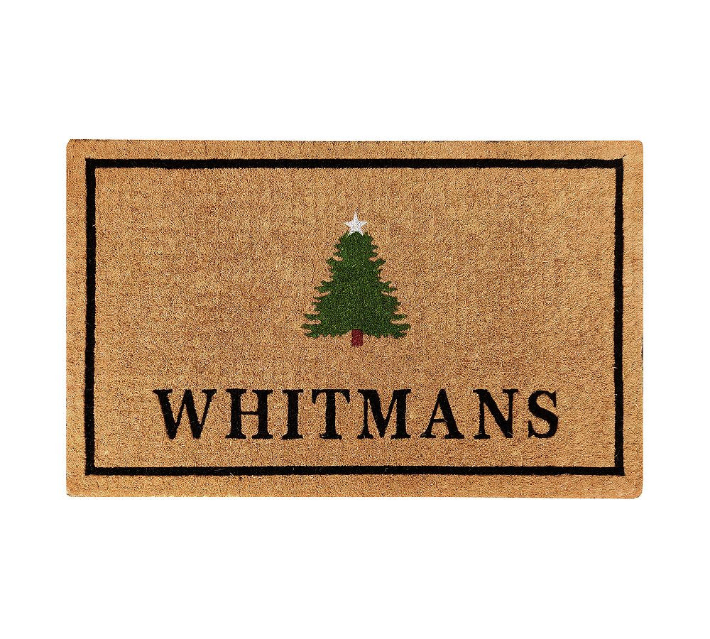 Personalized Seasonal Icon Doormats | Pottery Barn (US)