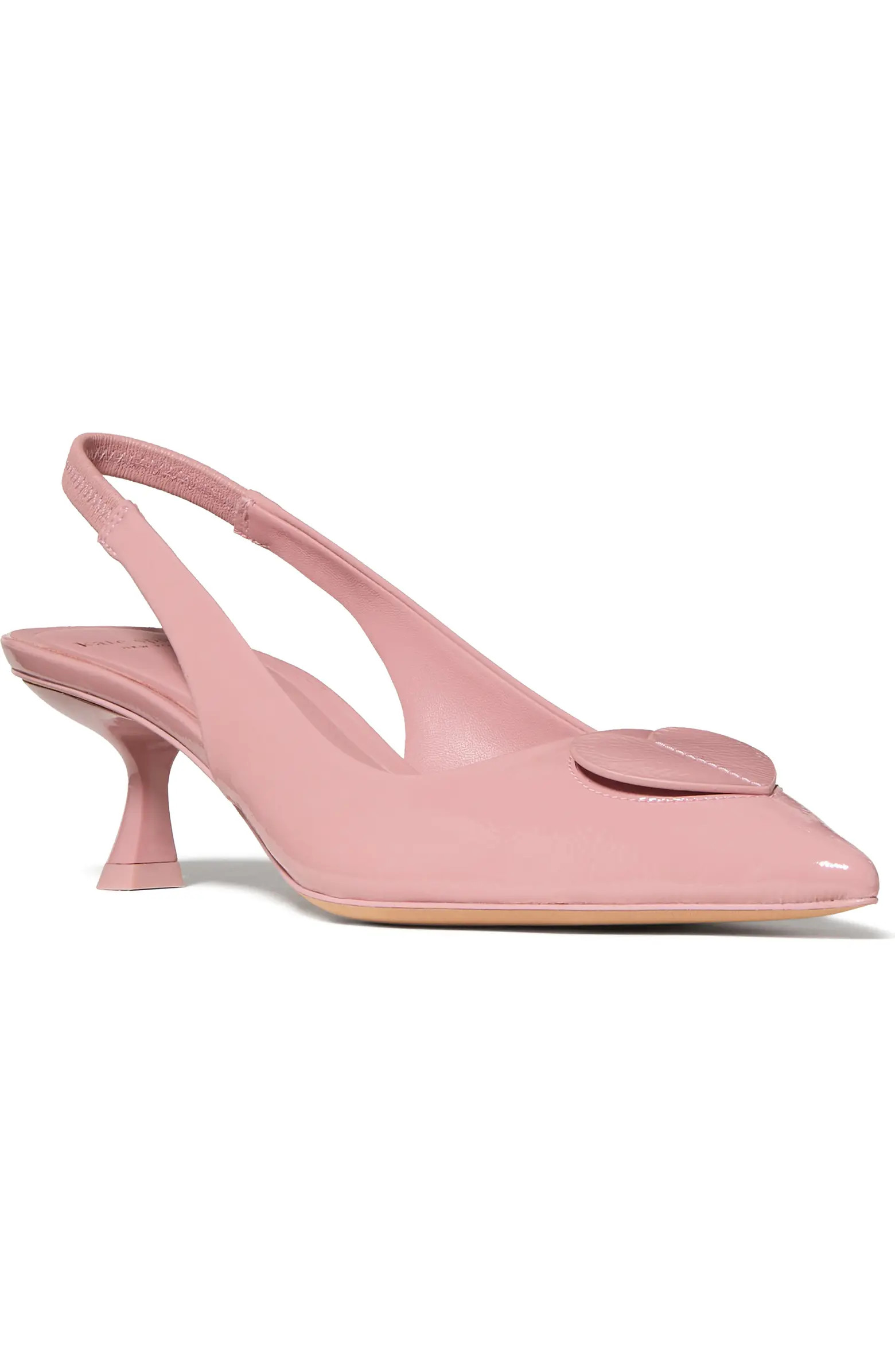 lover crinkle patent leather slingback pump (Women) | Nordstrom