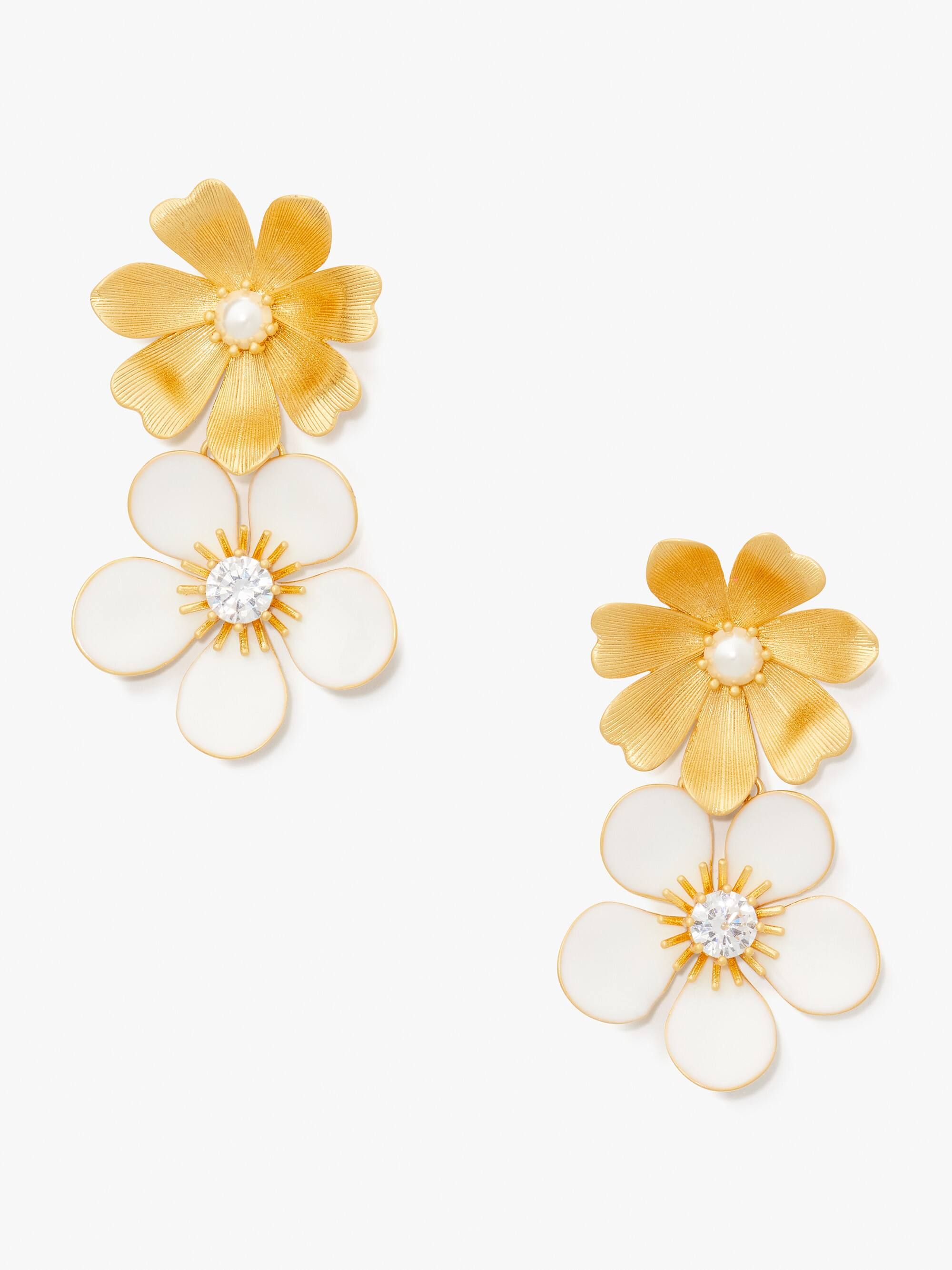 garden party double drop earrings | Kate Spade (US)