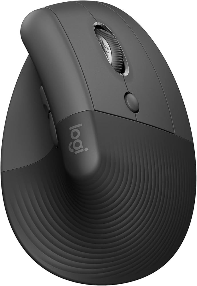 Logitech Lift Vertical Ergonomic Mouse, Wireless, Bluetooth or Logi Bolt USB receiver, Quiet clic... | Amazon (US)