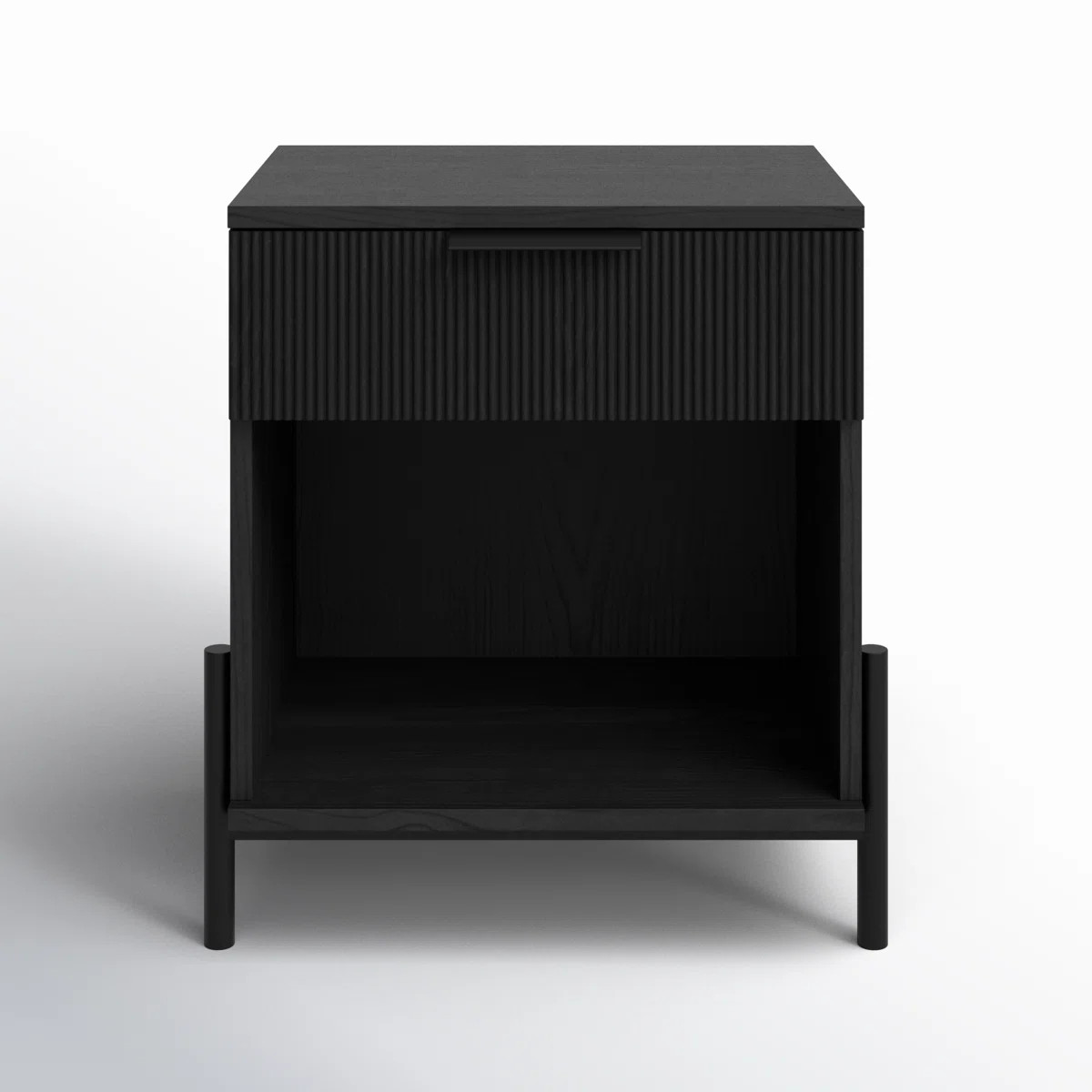 Lark Manor\u2122 Asho 1-Drawer Nightstand with Open Cubby & Reviews | Wayfair | Wayfair North America