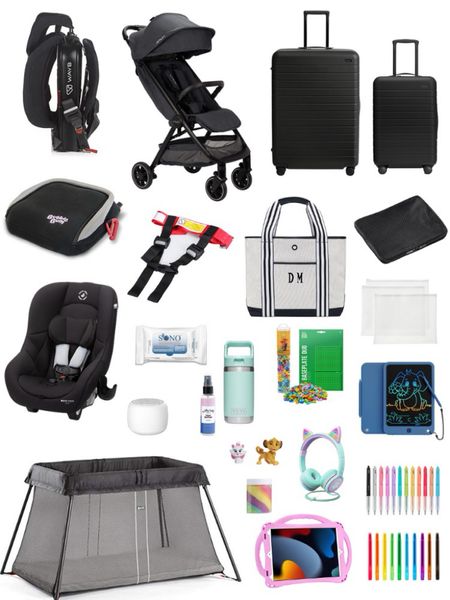 All my favorite travel essentials for a family of five. The best travel car seats, travel stroller, toys, luggage, and gear. Everything’s linked on my blog. 

#LTKbaby #LTKfamily #LTKtravel