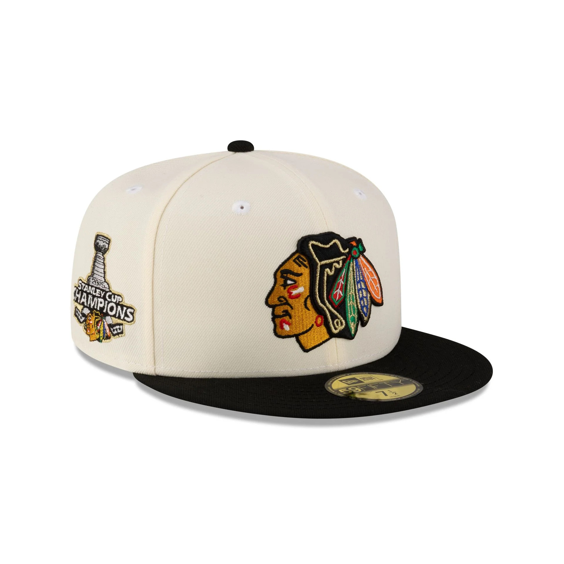 Just Caps Stanley Cup Champions Chicago Blackhawks 59FIFTY Fitted Hat | New Era