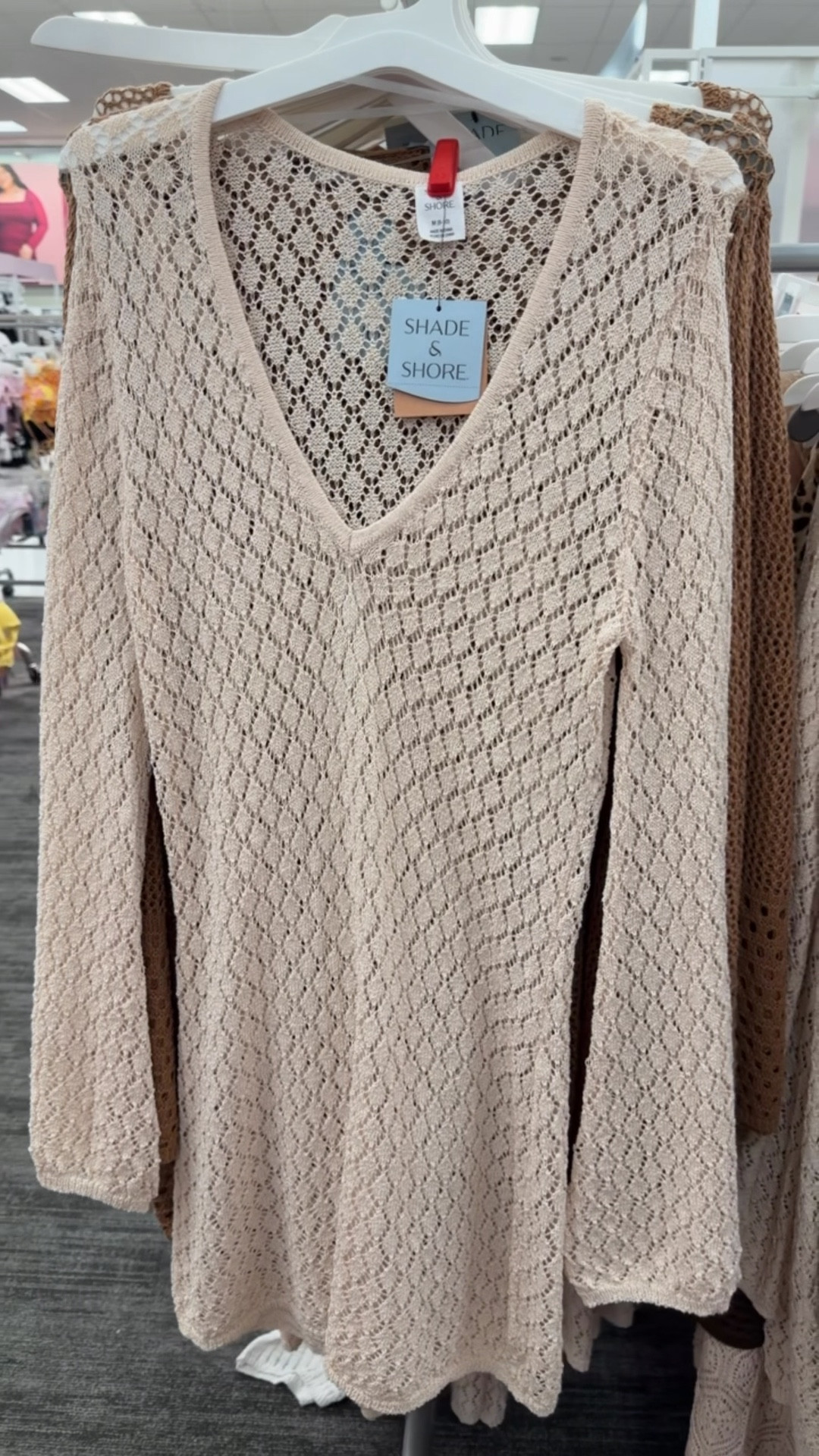 Target had so many cute bathing suit coverups. This one looked so high end to me. 

#LTKSwim #LTKSeasonal