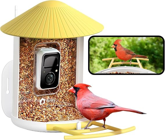 NETVUE by Birdfy Smart Bird Feeder Camera, Bird Watching Camera Auto Capture Birds & Motion Detec... | Amazon (US)
