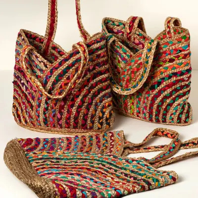 Uncommon Goods Repurposed Sari Carry-all Bag in Multi at Nordstrom | Nordstrom