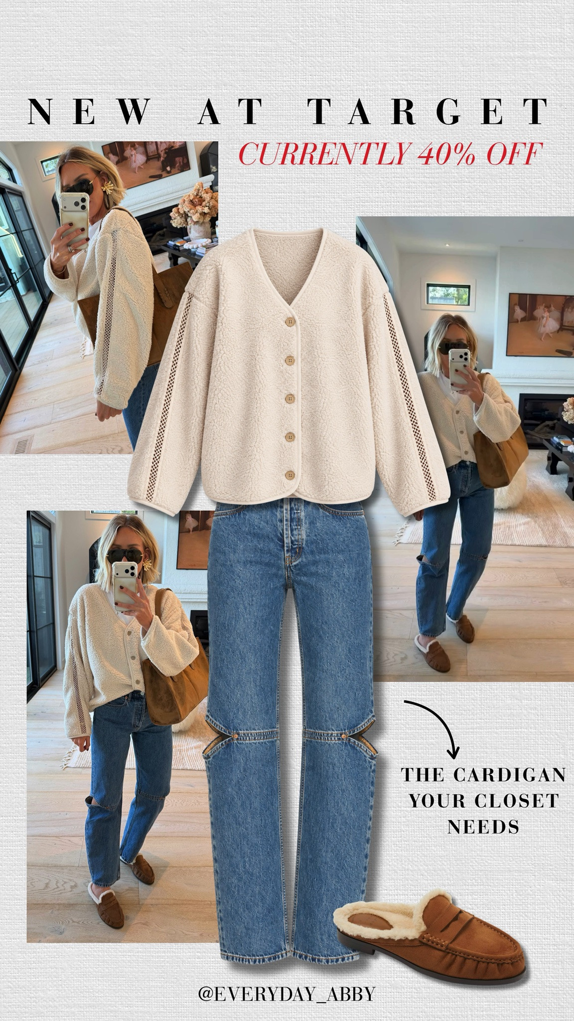 This cardigan is one you will wear on repeat!! Wearing a large 🤍✨