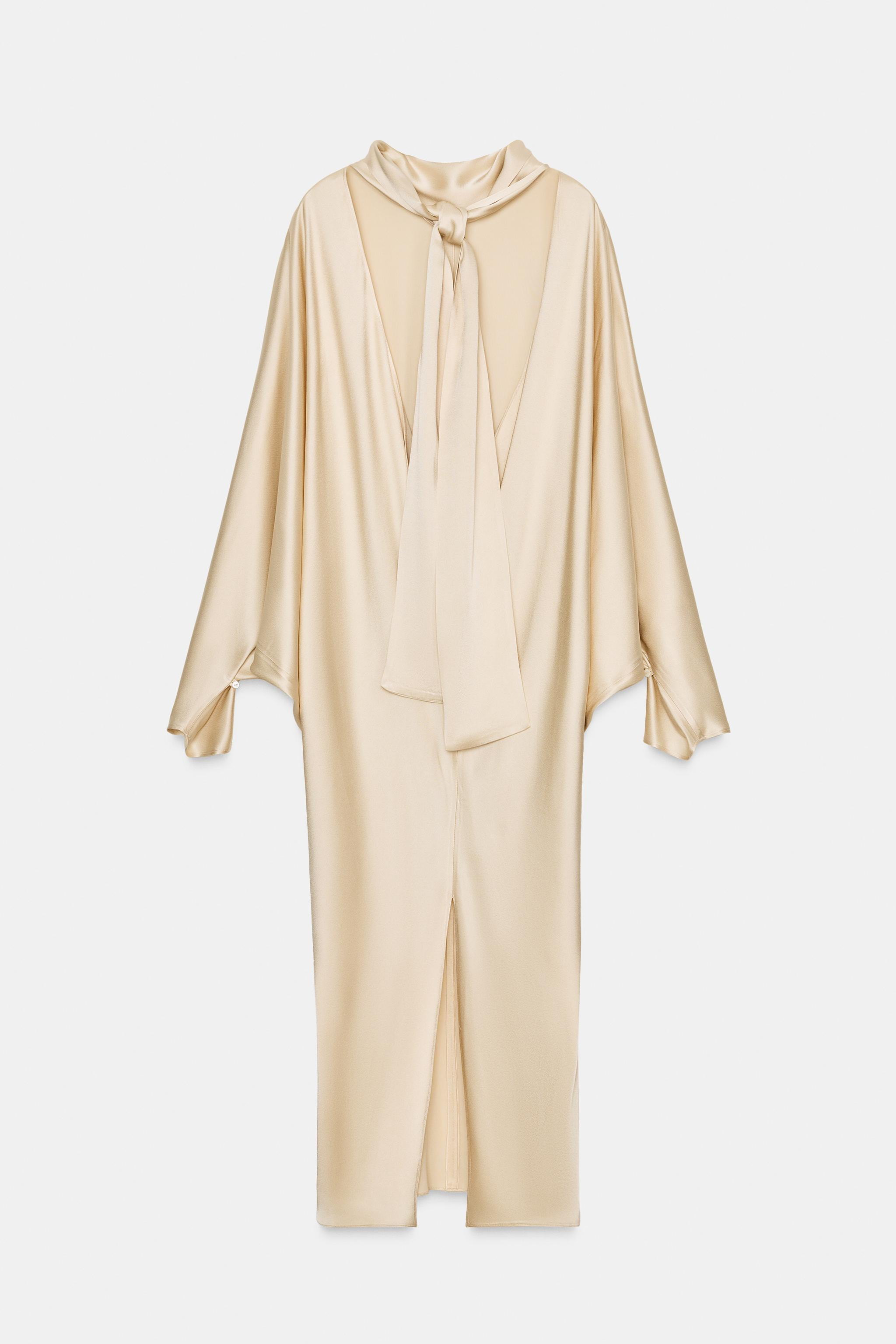 SATIN EFFECT TUNIC ZW COLLECTION LIMITED EDITION | Zara US