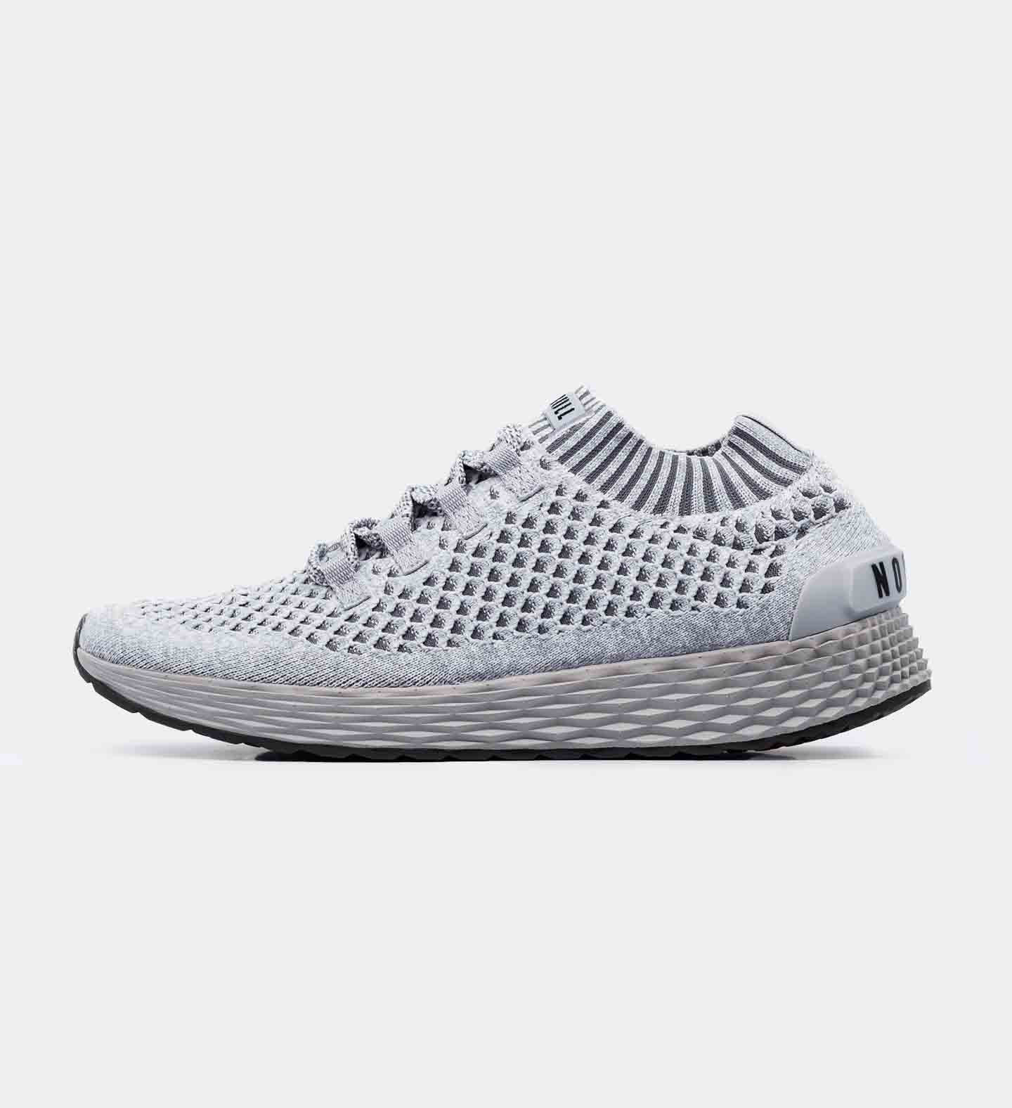 Women's Cool Grey Allday Knit Shoes | NOBULL | NOBULL