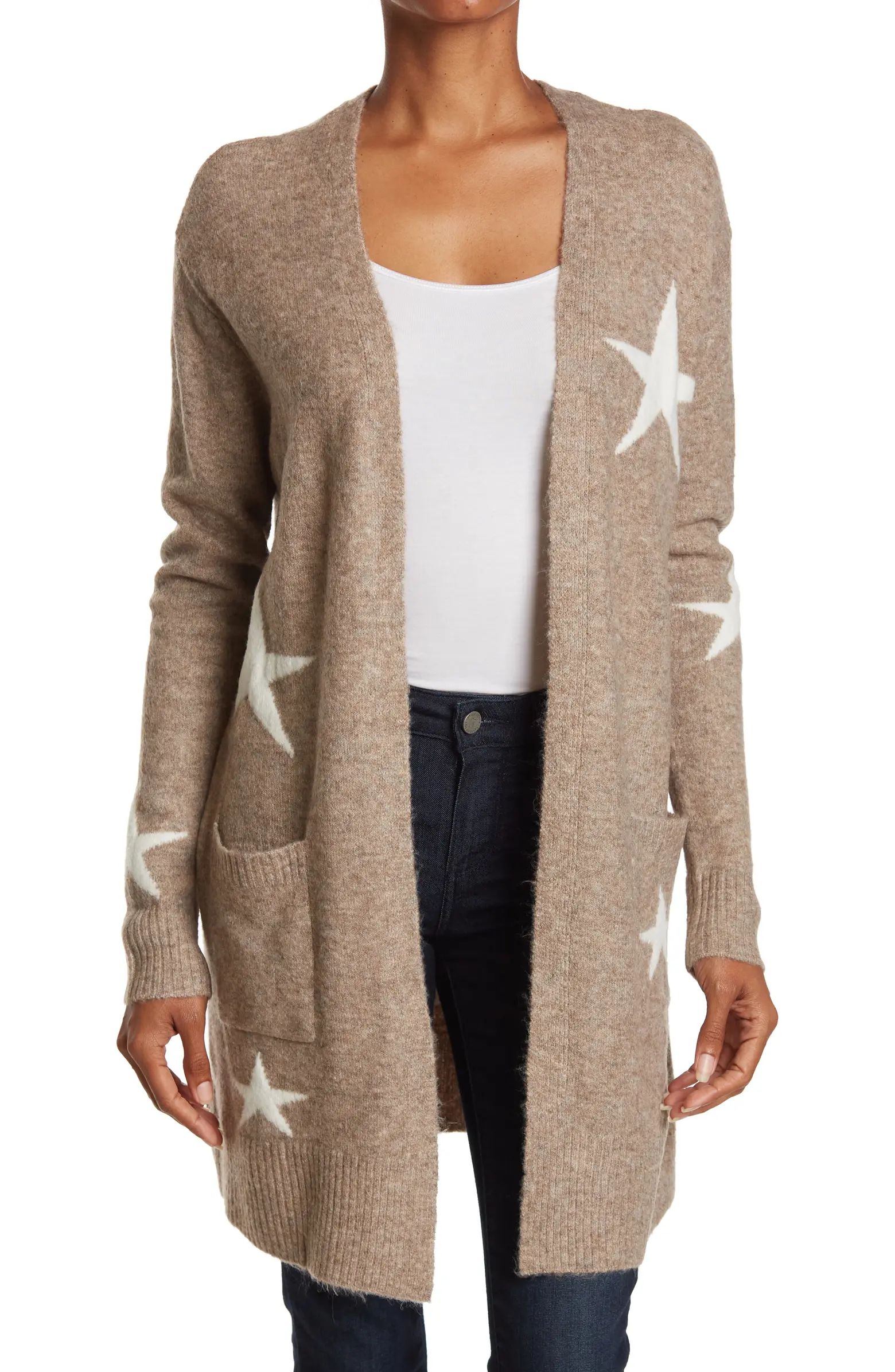 Intarsia Star Print Cardigan | Nordstrom Rack