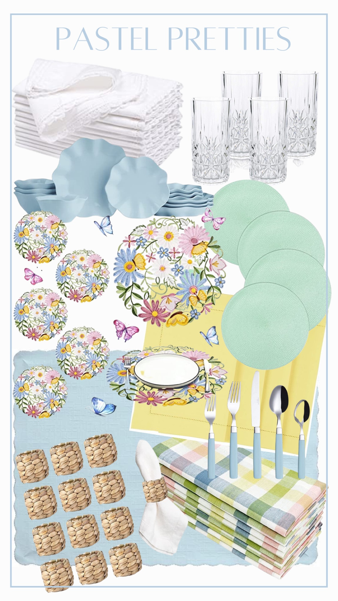 All these pastel pretties at amazing prices have us happily hopping into spring!! #springtable

#LTKSeasonal #LTKFind #LTKhome