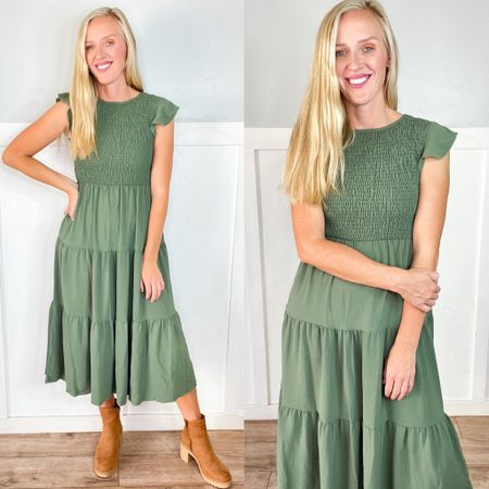 New Amazon fall dress under $25. I’m wearing a size small. 

#LTKunder50 #LTKSeasonal #LTKworkwear