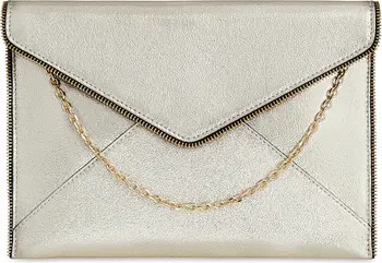 Leo Leather Envelope Clutch | Nordstrom
