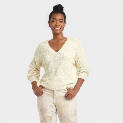 Women's V-Neck Pullover Sweater - Universal Thread™ | Target