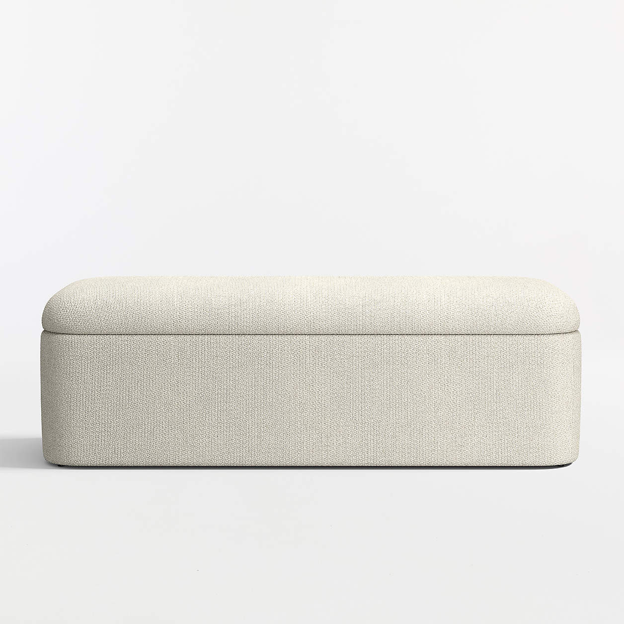 Anneli 54" Upholstered Storage Bench + Reviews | Crate & Barrel | Crate & Barrel