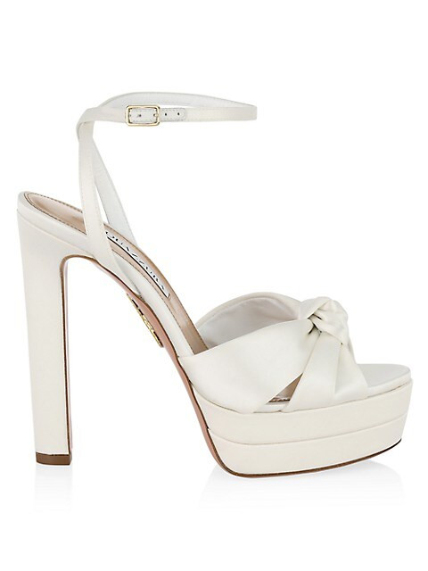 Cupid Satin Platform Sandals | Saks Fifth Avenue