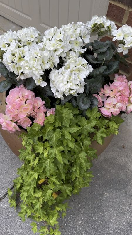 With the exception of this ivy, all of these flowers are fake!  Talk about low maintenance. 🙌🏻



Amazon Faux flowers geraniums begonias

#LTKSeasonal #LTKfindsunder50 #LTKhome