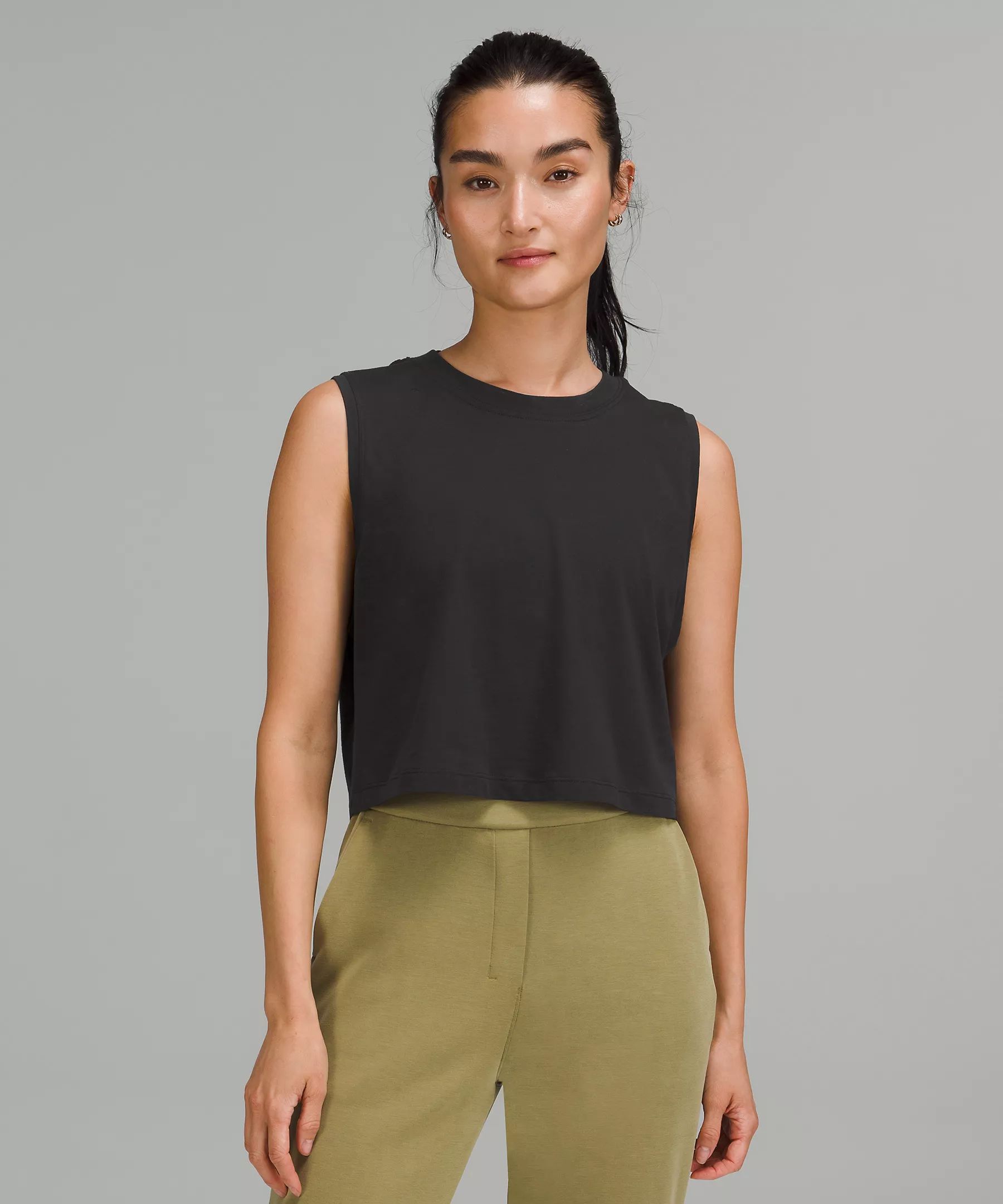 All Yours Cropped Cotton Tank Top Online Only | Lululemon (US)