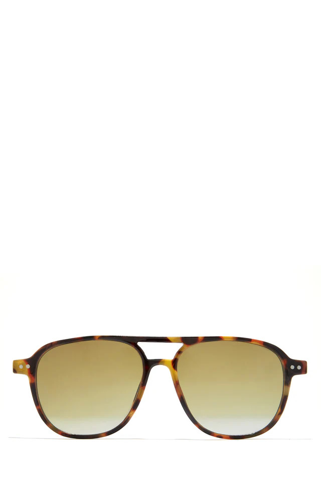 Miss Lola | Leina Black Aviator Sunglasses | MISS LOLA
