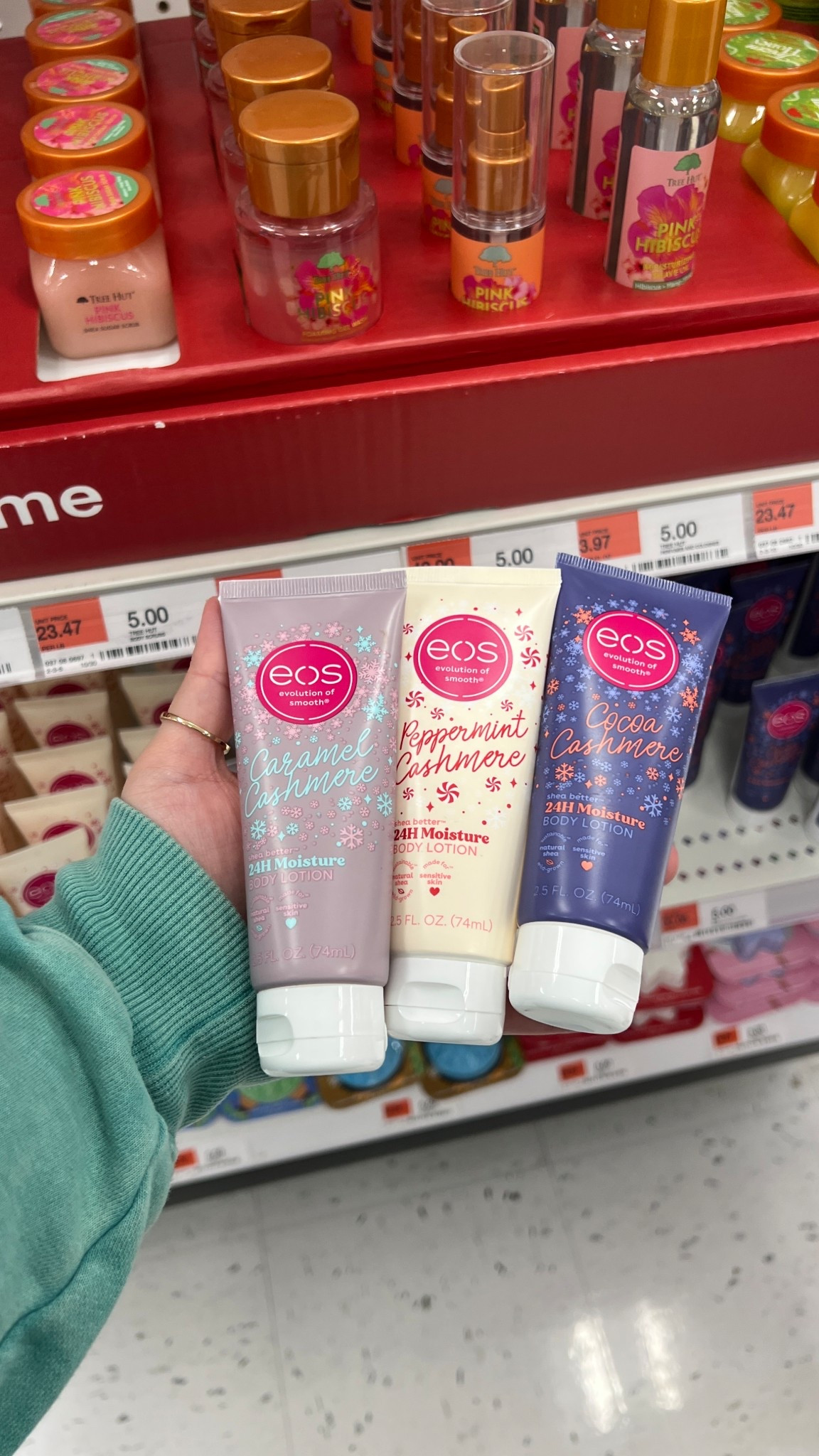 Mini eos holiday lotions 

#LTKGiftGuide #LTKHoliday #LTKBeauty