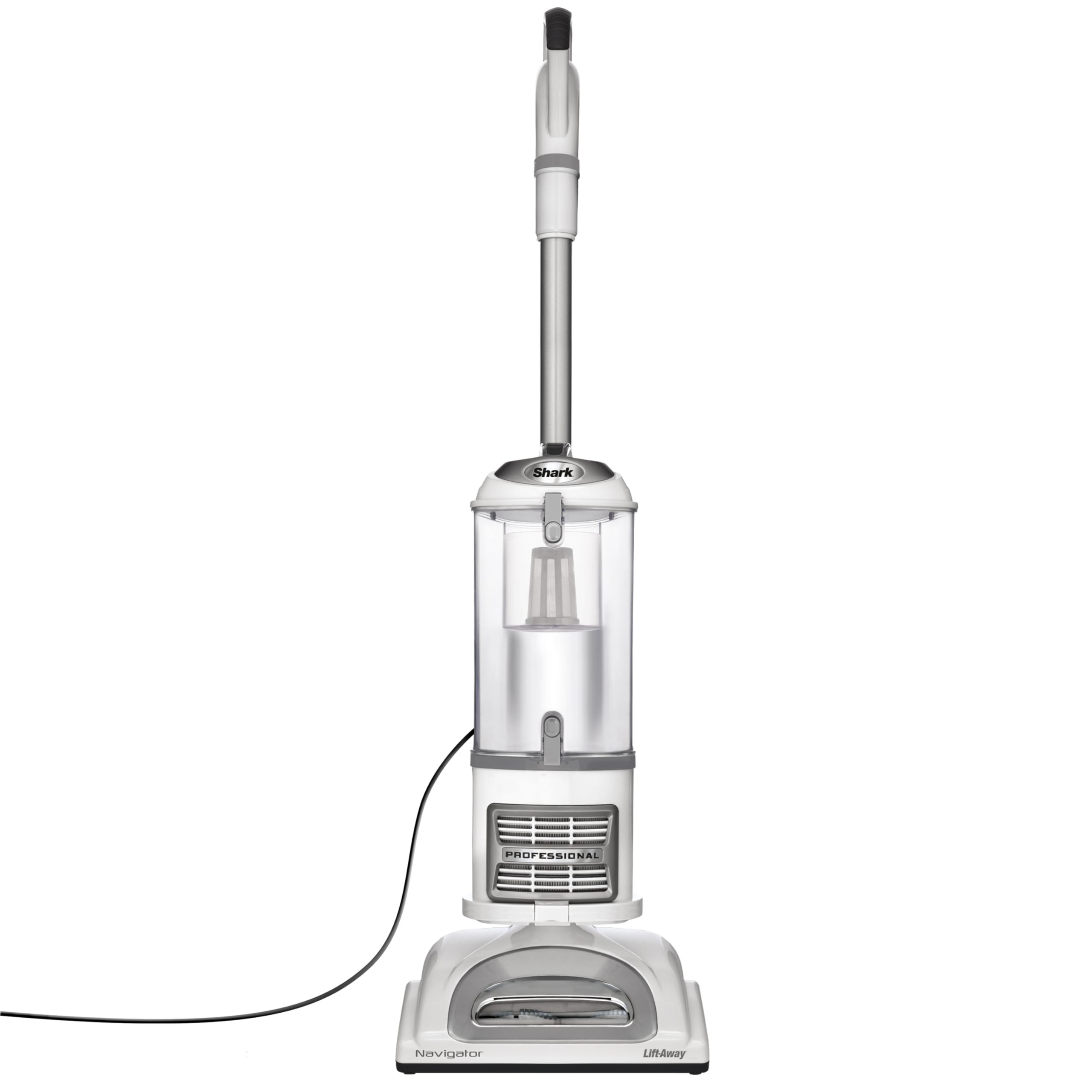 Shark NV356E Navigator Lift-Away Professional Upright Vacuum with Swivel Steering, HEPA Filter, XL Dust Cup, Pet Power, Dusting Brush, and Crevice Tool, Perfect for Pet Hair, White/Silver | Amazon (US)