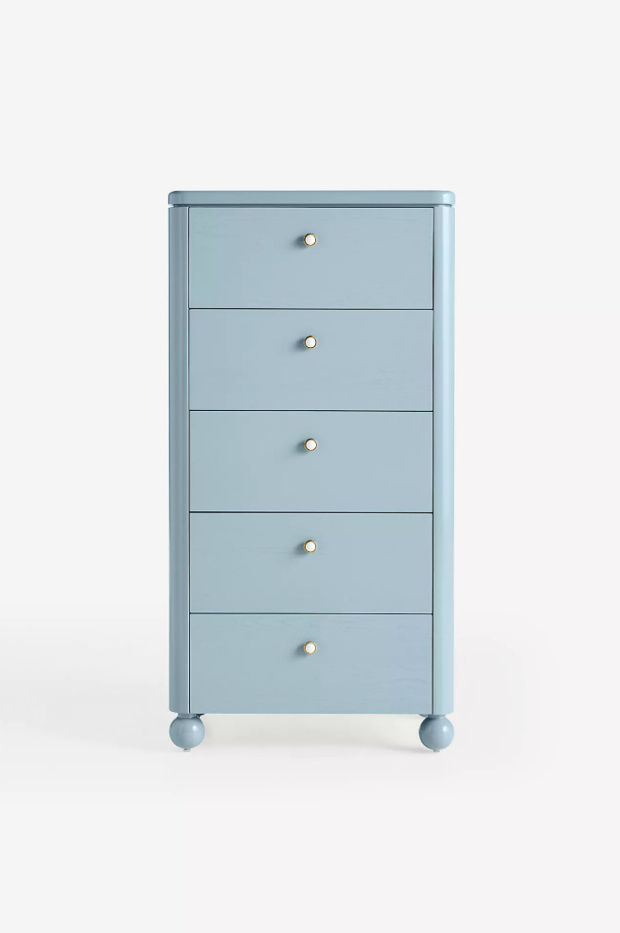 Need more bedroom storage without sacrificing your aesthetic? The Tasha Lacquer Five-Drawer Dresser combines spacious drawer storage with a sleek lacquered finish for a polished, designer-inspired look. Perfect for bedrooms, guest rooms, dressing areas, or walk-in closets, this stylish dresser keeps clothing and everyday essentials organized while adding a sophisticated statement to your space. 

 #LTKU #LTKOver40 #LTKHome