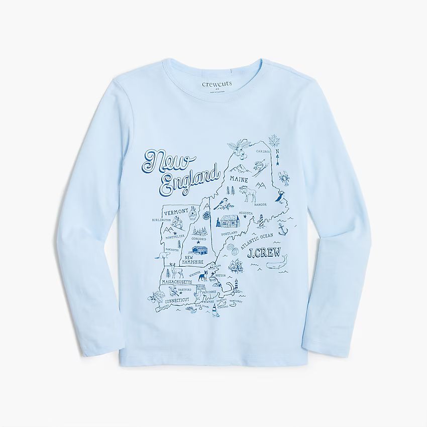 Boys' New England graphic tee | J.Crew Factory