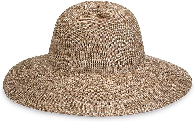 Wallaroo Hat Company Women’s Victoria Diva Sun Hat – Wide Brim, Packable, Adjustable, Lightwe... | Amazon (US)