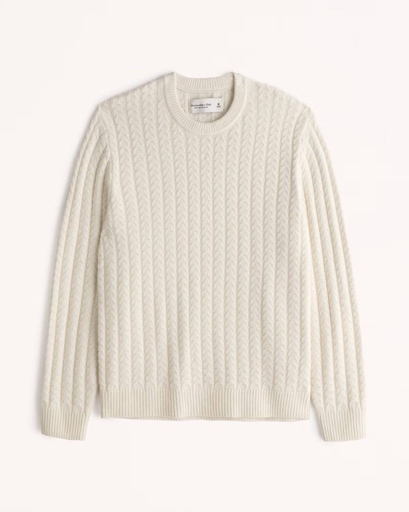 Date Night Crew Sweater | Abercrombie & Fitch (US)