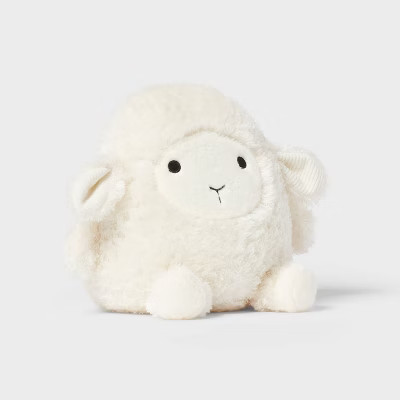Lamb Kids' Mini Weighted Plush White - Pillowfort™ | Target