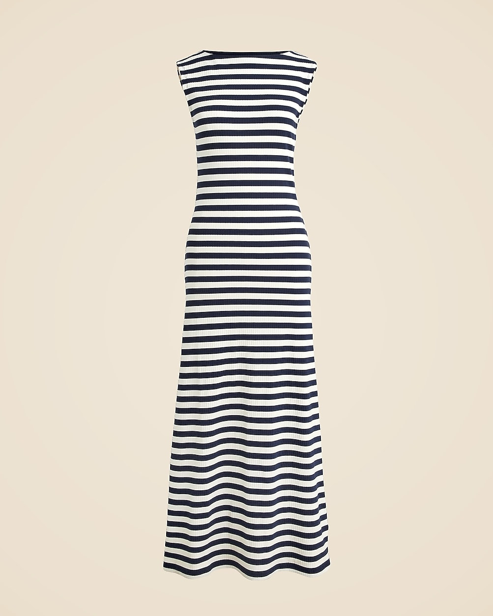 Knit boatneck midi dress in stripe | J. Crew US