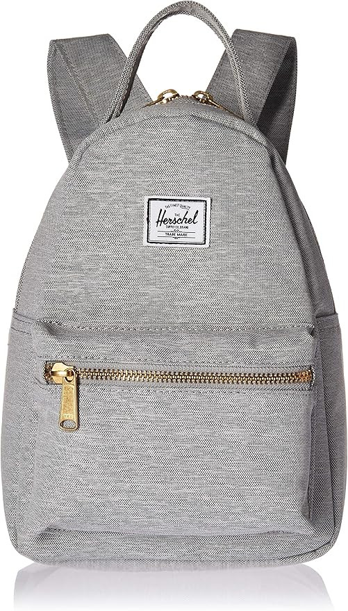 Herschel Nova Backpack, Light Gray Crosshatch, Mini 9L | Amazon (US)