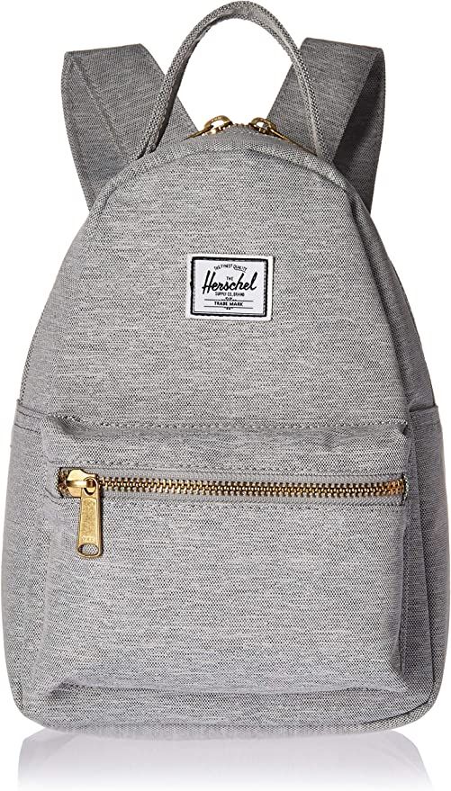 Herschel Nova Backpack, Light Gray Crosshatch, Mini 9L | Amazon (US)