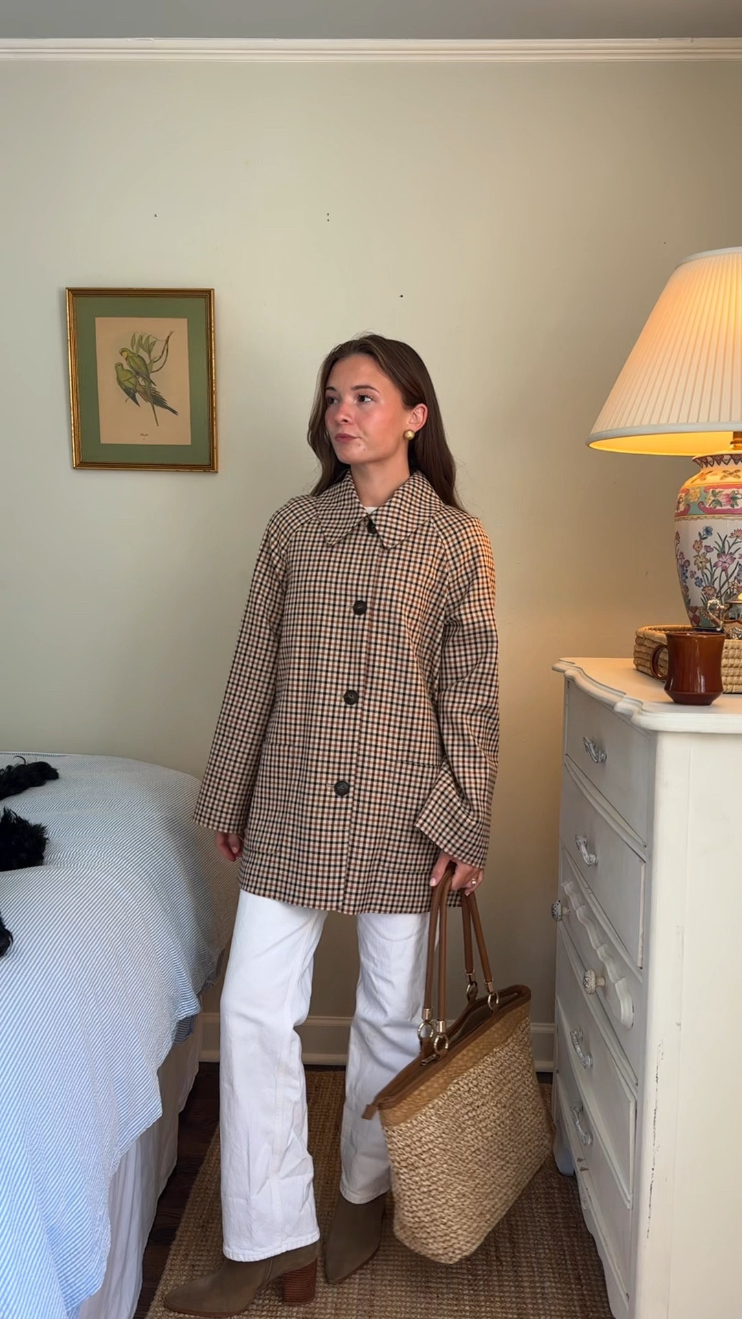 Wearing my usual size in the coat and I size down in these jeans! I’m 5’2” and size xs. 

#LTKWorkwear #LTKStyleTip #LTKSeasonal