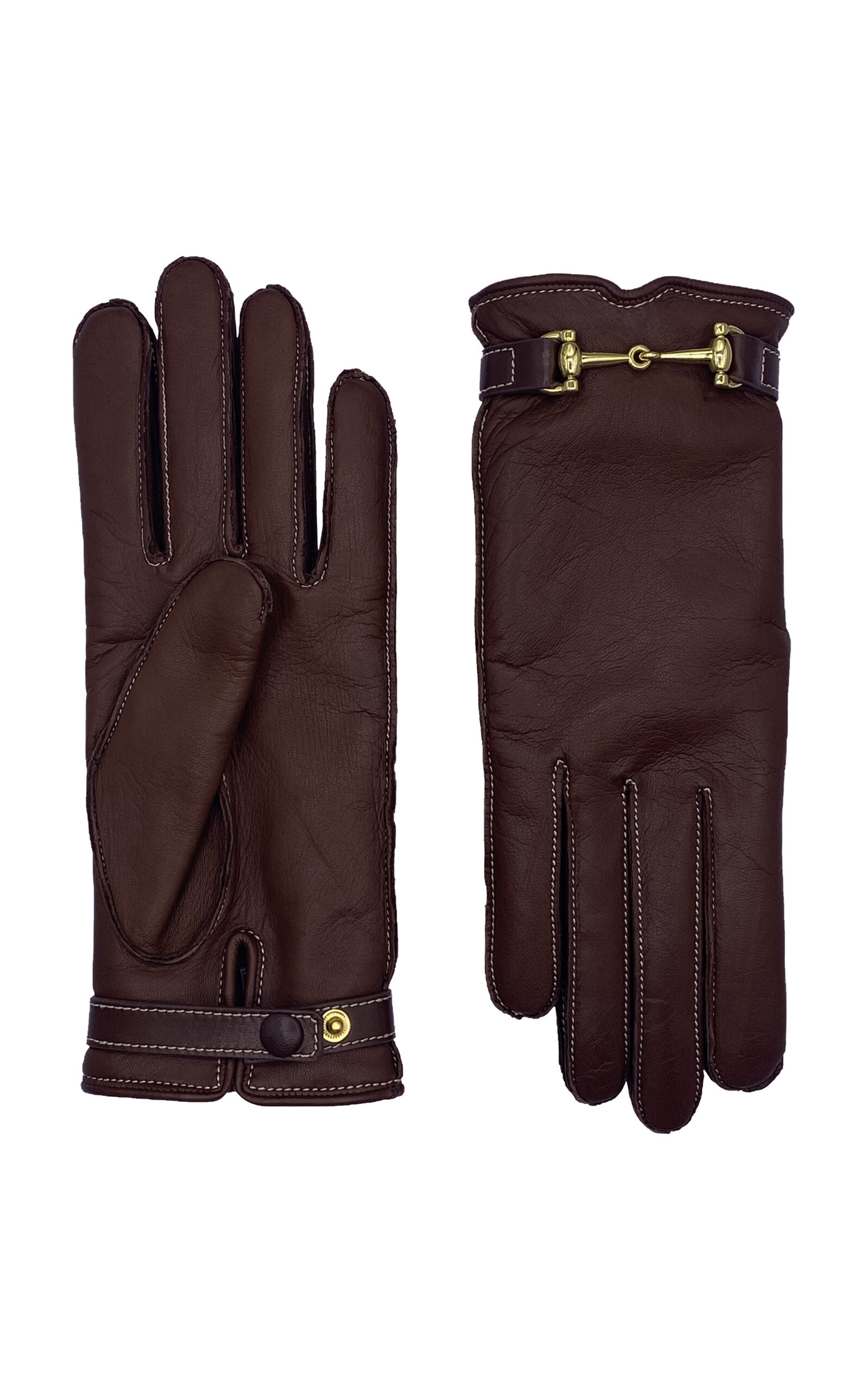 Greco Leather Gloves | Moda Operandi (Global)