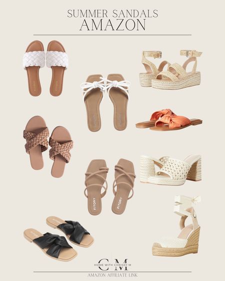 Amazon Fashion / Summer Sandals / Neutral Sandals / Raffia Sandals / Summer Outfits / 

#LTKU #LTKSeasonal #LTKShoeCrush