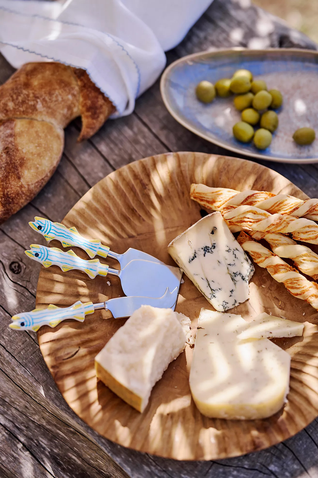 Fish Handle Cheese Knives, Set of 3 | Anthropologie (US)