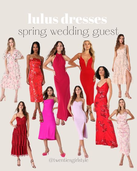Lulus wedding guest dresses 🙌🏻🙌🏻

#LTKSeasonal #LTKwedding #LTKstyletip