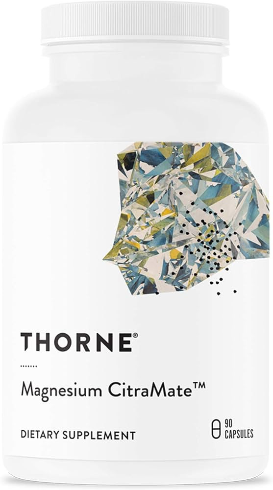 Amazon.com: THORNE Magnesium CitraMate - Magnesium Supplement with Citrate-Malate - Support Heart... | Amazon (US)