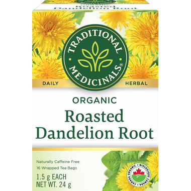 Traditional Medicinals Roasted Dandelion Root | Well.ca