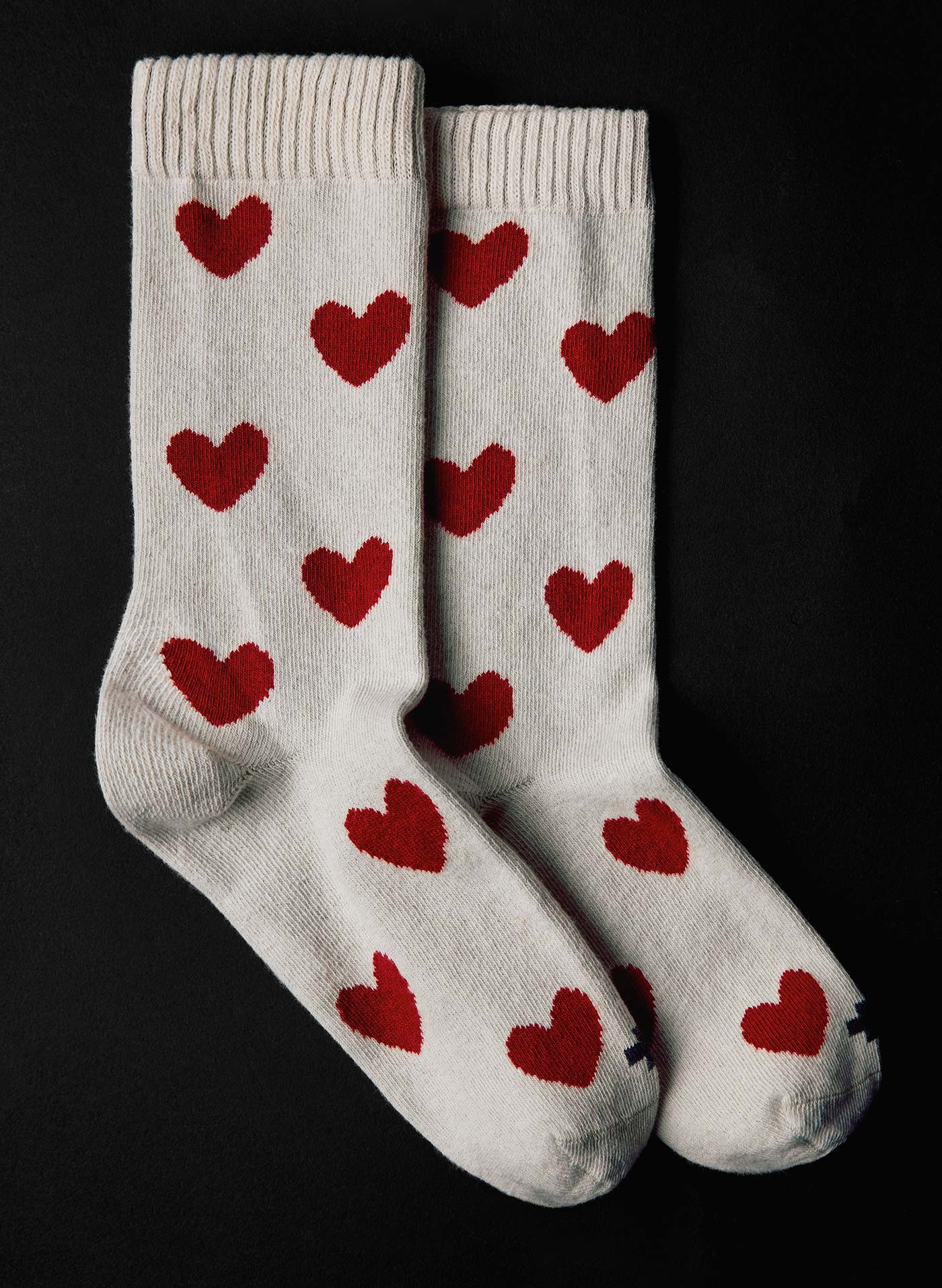 heart sock in natural | imogene + willie