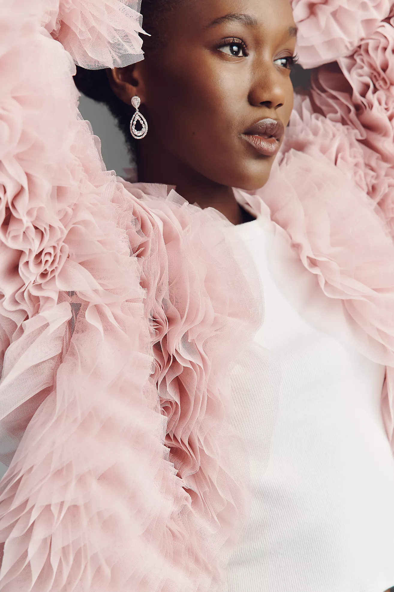 By Anthropologie Tulle Ruffle Bolero | Anthropologie (US)