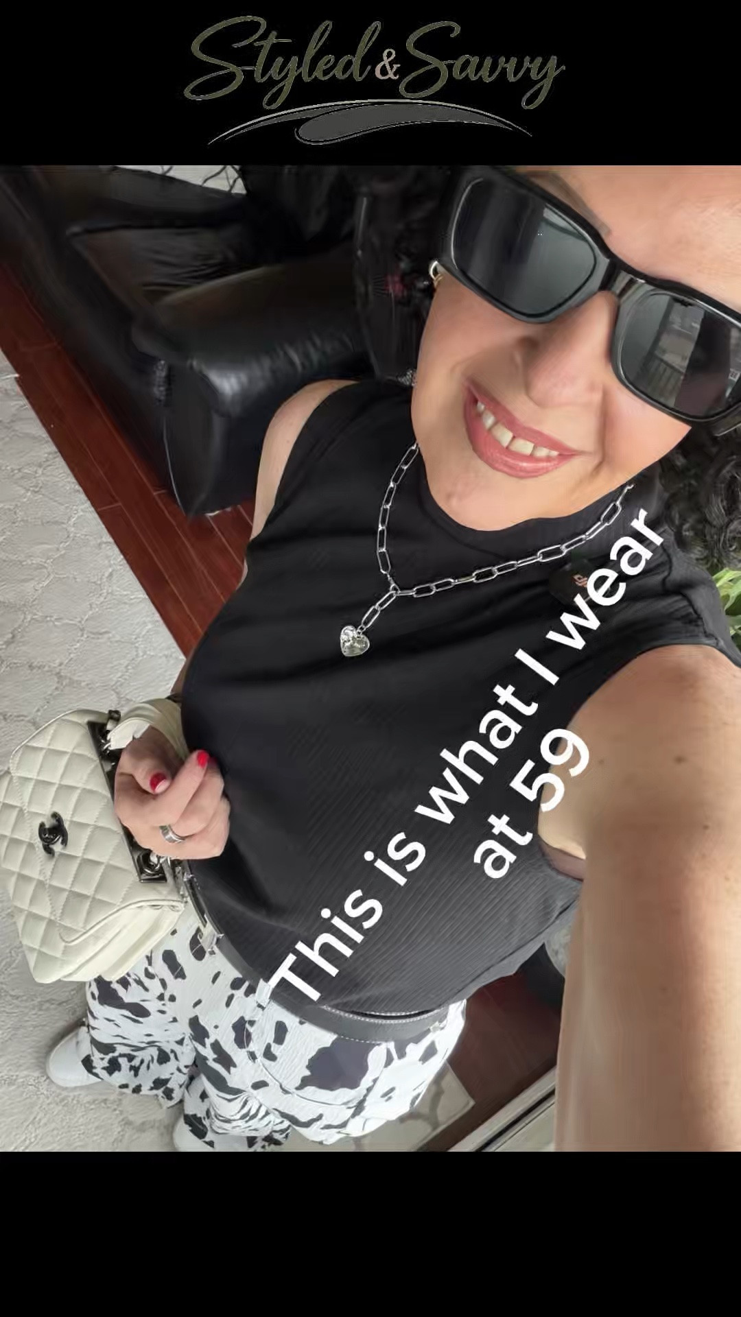 How to style animal print pants: busy on the bottom, simple on the top!

#LTKcanada #LTKover50style #LTKstyletip