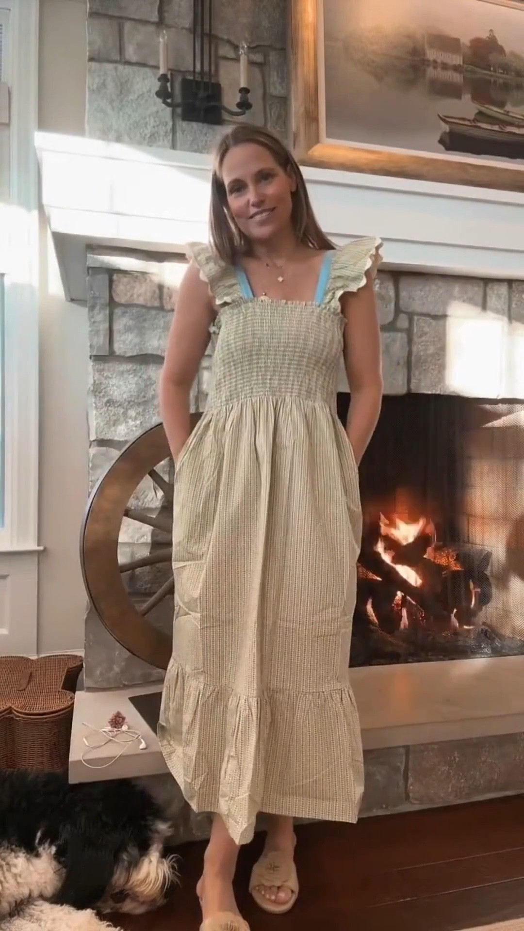 A simple dress you’ll want to wear on repeat all spring and summer. The sleeves add a sweet detail, and the shape is so flattering. Paired with sandals and gold jewelry, it comes together in an easy, polished way.

#LTKMidsize #LTKOver40 #LTKSeasonal