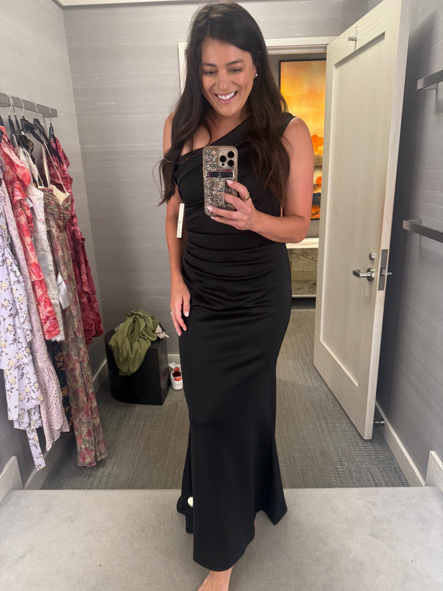 If you have a black-tie affair, or cocktail attire event - this dress would be perfect! Fits TTS and I love the one shoulder. 

#LTKFindsUnder100 #LTKStyleTip