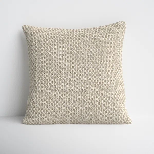 Saskia Embroidered Cotton Throw Pillow | Wayfair North America