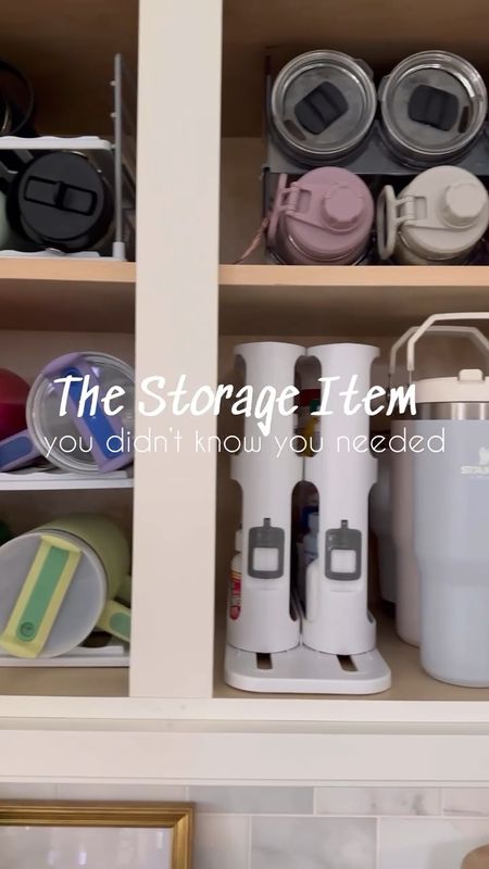 Must have Amazon kitchen organization and storage! Even fits your Stanleys! This cabinet caddy is perfect for spices or pill bottles. 

(4/30)

#LTKstyletip #LTKhome #LTKVideo